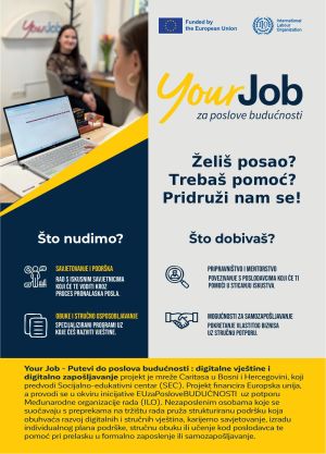 Obavijest o realizaciji aktivnosti Programa YourJob